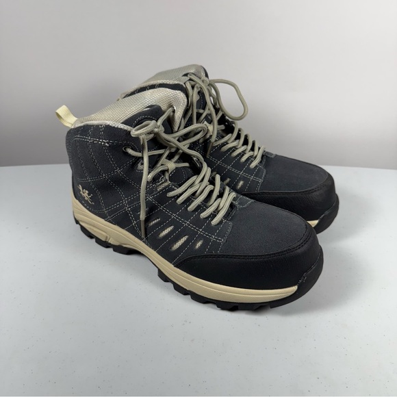 Moxie Trades Women's Jane Hi Composite Toe Hiker Work Boots in Navy Size 9 - Picture 13 of 13